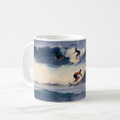 Mug de surfeurs hawaïens (Devant gauche)