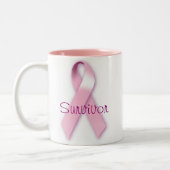 Mug de survivant rose Ruban (Gauche)