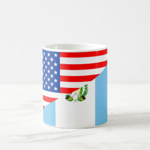 Mug de symbole de l'Amérique de drapeau de pays des