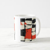 Mug de tableau de bord moderne Abstrait (Devant droit)