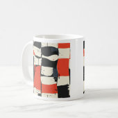 Mug de tableau de bord moderne Abstrait (Devant gauche)
