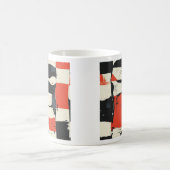 Mug de tableau de bord moderne Abstrait (Centre)