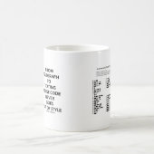 Mug De Télégraphe À Textos Le Code Morse Ne Se Démode (Centre)