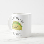 Mug De temps à autre, je me désagrège de Taco (Devant gauche)