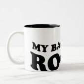 Mug de tennis cool : Mes roches (Gauche)