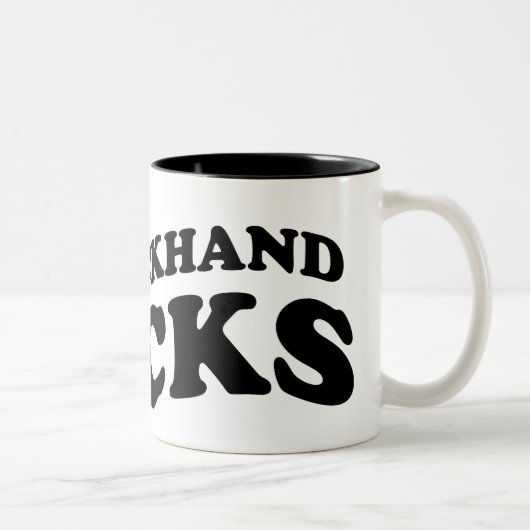 Mug de tennis cool : Mon revers est génial (Droit)