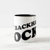 Mug de tennis cool : Mon revers est génial (Centre)