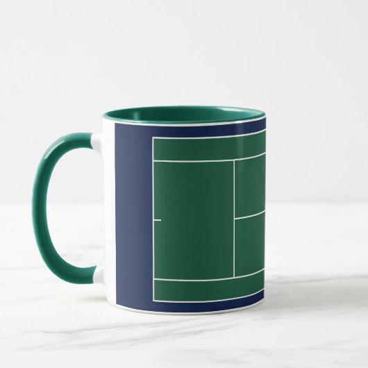 Mug de tennis créatif (Gauche)