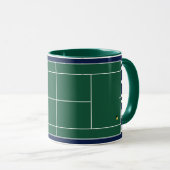 Mug de tennis créatif (Devant droit)