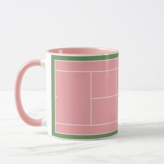 Mug de tennis créatif (Gauche)