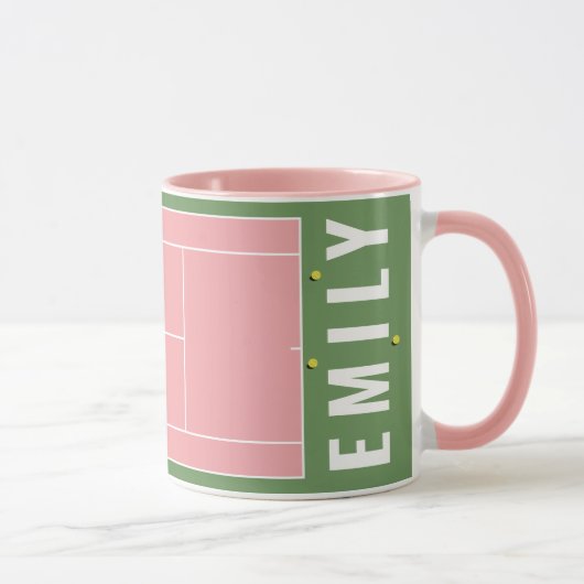 Mug de tennis créatif (Droite)
