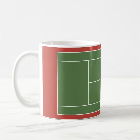 Mug de tennis créatif (Gauche)