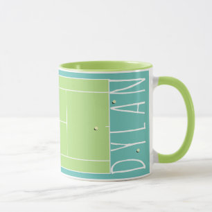 Mug de tennis personnalisé