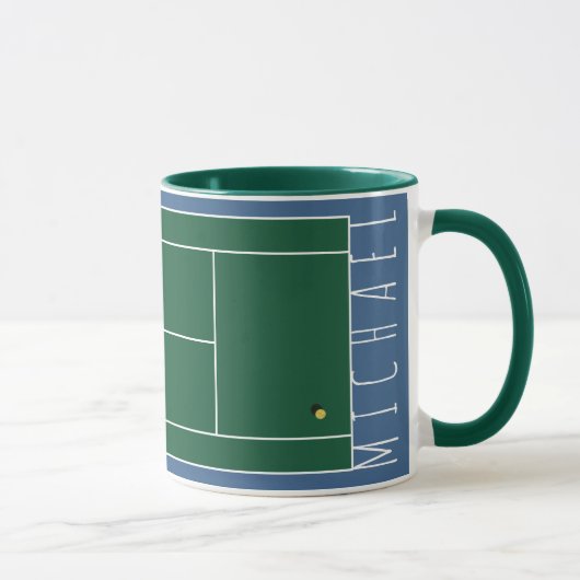 Mug de tennis personnalisé (Droite)