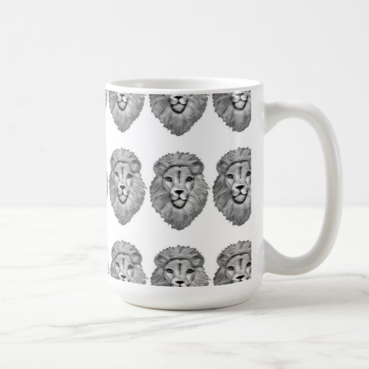 Mug de tête de lion (Droite)