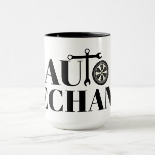 Mug de texte mécanique automatique