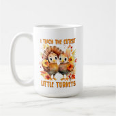 Mug de Thanksgiving pour enseignant (Gauche)