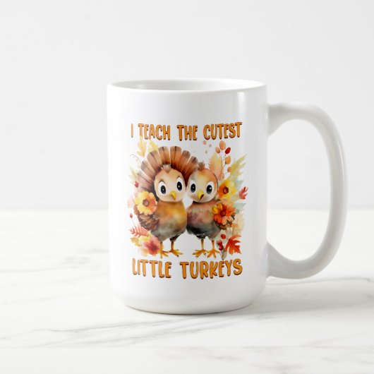Mug de Thanksgiving pour enseignant (Droite)