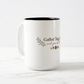 Mug de Thanksgiving Rassemblement (Devant gauche)