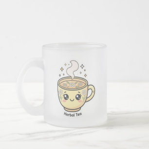 Mug de thé aux herbes Kawaii mignon