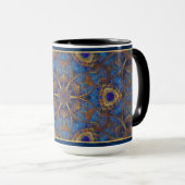Mug de thé bleu (Devant droit)