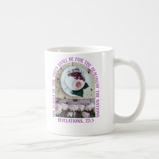 Mug de thé chrétien avec Écriture guérisseuse (Droite)