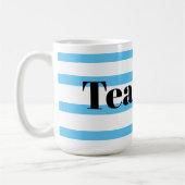 Mug de thé classique - Bouchons bleus (Gauche)