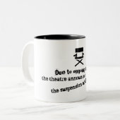 Mug de théâtre (Devant gauche)