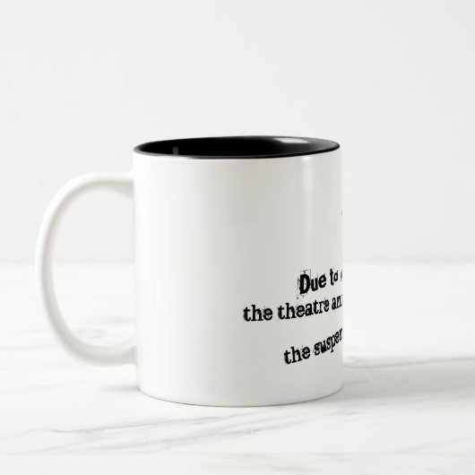 Mug de théâtre (Gauche)