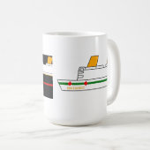 Mug de Titanic et de Bretagne (Devant droit)