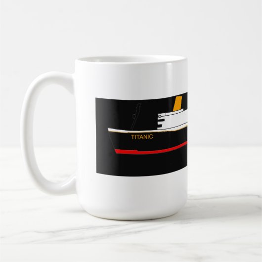 Mug de Titanic et de Bretagne (Gauche)