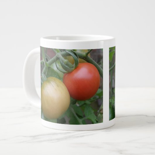Mug de tomates orange et rouge (Devant gauche)