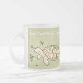 Mug de tortue russe personnalisable (Gauche)
