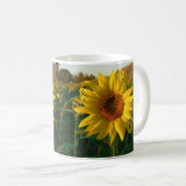 Mug de tournesol classique (Devant droit)