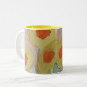Mug de tournesols Abstraits (Devant gauche)
