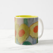 Mug de tournesols Abstraits (Devant droit)