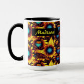 Mug de tournesols lumineux (Gauche)