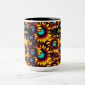 Mug de tournesols lumineux (Centre)