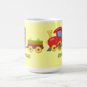 Mug de train personnalisé pour enfant (Centre)