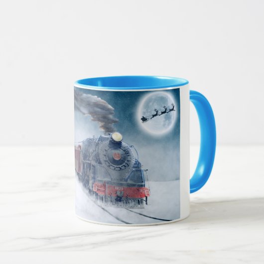 Mug de train vintage (Devant droit)