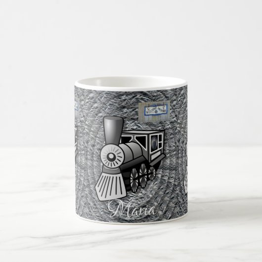 Mug de train vintage (Centre)