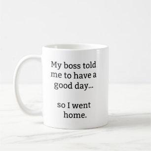 Mug de travail amusant - Mugs grossiers