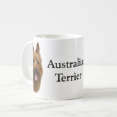 Mug de Trivia de l'Australie Terrier (Devant gauche)