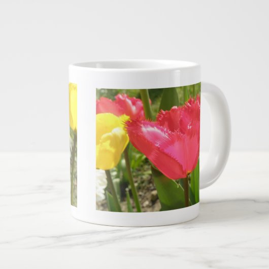 Mug de tulipes frangées (Devant droit)