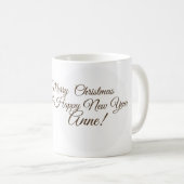 Mug de vacances, arbre de Noël (Devant droit)