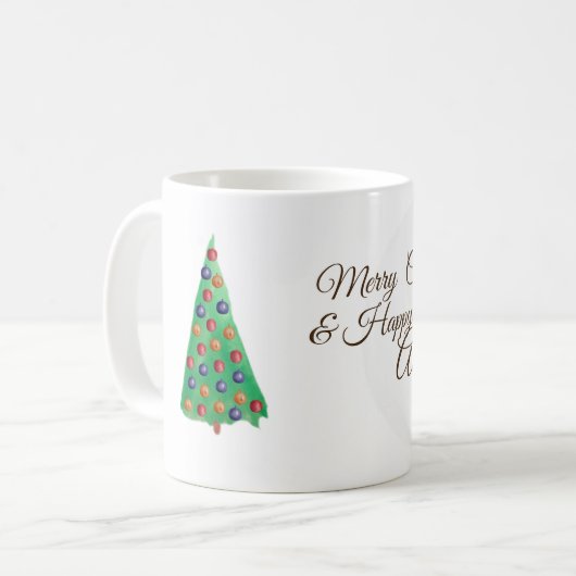 Mug de vacances, arbre de Noël (Devant gauche)