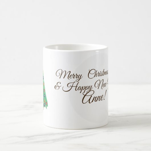 Mug de vacances, arbre de Noël (Centre)