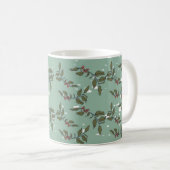 Mug de vacances dans le jardin pour Noël (Devant droit)