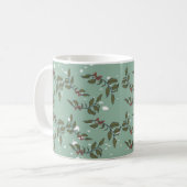 Mug de vacances dans le jardin pour Noël (Devant gauche)
