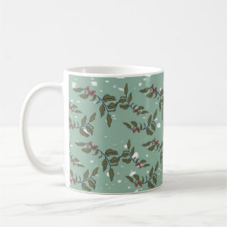 Mug de vacances dans le jardin pour Noël